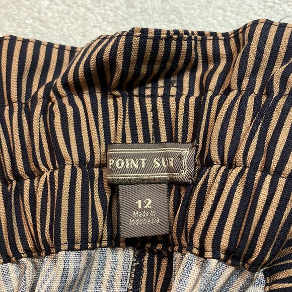Point Sur striped high waist wide leg pants - Picture 7 of 11